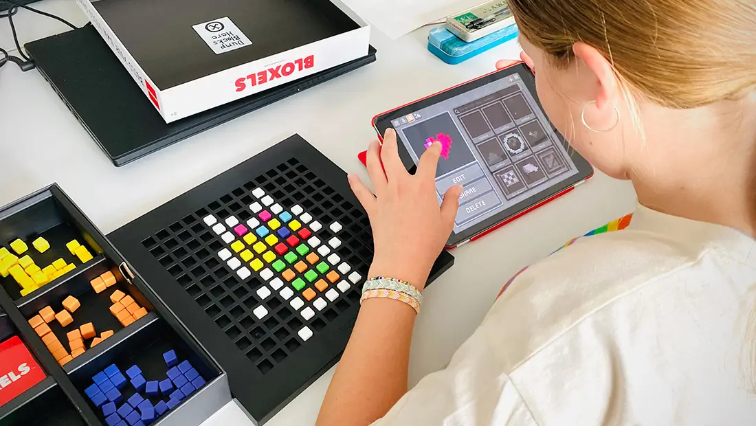 Creativ gaming mit Bloxels