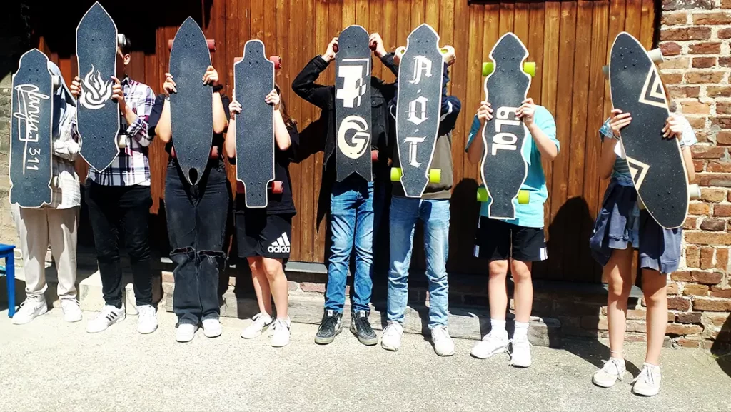 Bau und Design eines Longboards