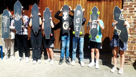 Bau und Design eines Longboards