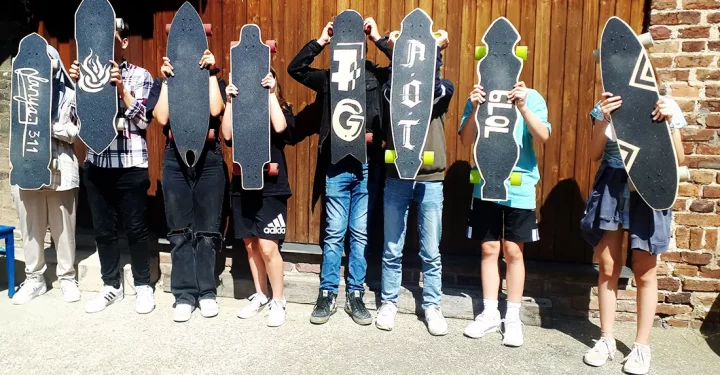 Bau und Design eines Longboards